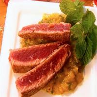 Seared Tuna with Mango Salsa_image