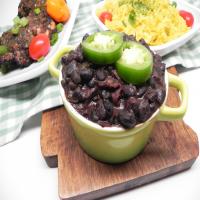 Black Beans with Coconut Water_image