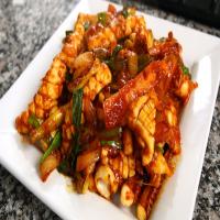 Spicy stir fried squid (Ojingeo-bokkeum)_image