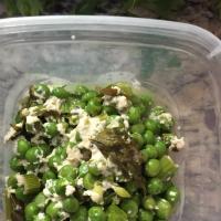 Low-Fat Celery and Peas with Cream image