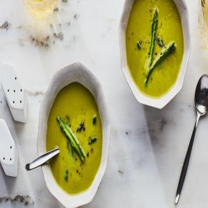 Cream of Asparagus Soup (Crème d'asperges)_image