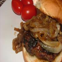 Caramelized Onion Burgers_image