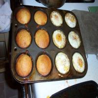 Eggs-in-Hash-Nests With Corn Muffins image
