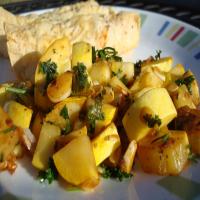 Summer Squash With Toasted Garlic and Lime image