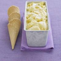 Classic vanilla ice cream image