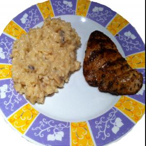 Tuna Steak With Risotto image