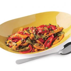 Roasted Mixed Peppers with Capers and Marjoram_image