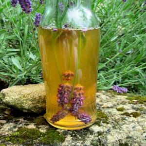 Easy Homemade Lavender Scented and Infused Vinegar image