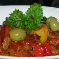 Moroccan Cooked Pepper Salad_image