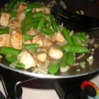 Snow Peas and Chicken_image