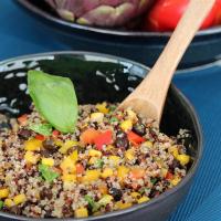 Black Bean, Corn, and Quinoa Salad image