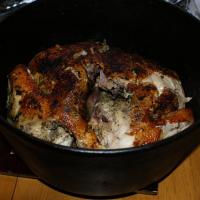 Whole Chicken In a Pan_image