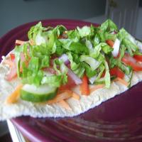 Hummus and Veggie Wrap image
