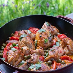 Tuscan Style Roasted Chicken_image