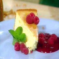 White Chocolate Raspberry Cheesecake image