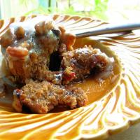 Absolutely Sinful! Sticky Toffee Pudding With Pecan Toffee Sauce image