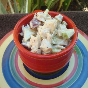 Chicken Salad with Grapes and Apples_image