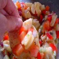 Spicy Tropical Fruit Salsa image