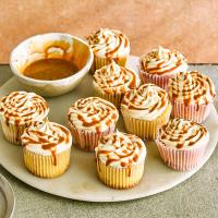 Salted caramel cupcakes image