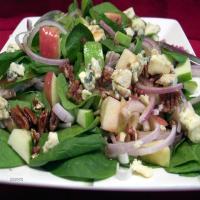 Spinach Salad with Blue Cheese_image