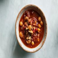 Pressure Cooker Chickpea, Red Pepper and Tomato Stew image