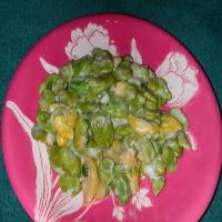 Pasta With Fava Beans and Lemon Sauce image