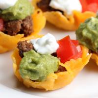 Taco Cheese Cups Recipe by Tasty image