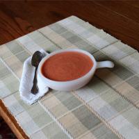 Low-Fat Cream of Tomato Soup_image