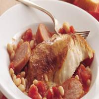 Chicken, Bean and Sausage Casserole image