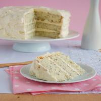 Lemon-poppy seed cake with vanilla-cream cheese frosting Recipe - (4.5/5)_image