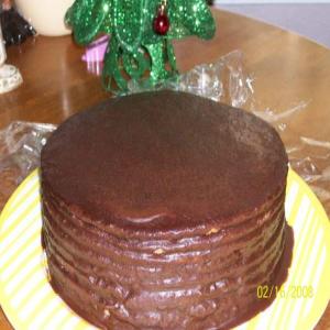 Old Fashioned Multi-Layer Chocolate Cake image