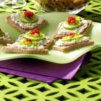 Herbed Cheese Canapes image
