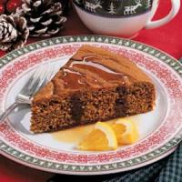Gingerbread with Brown Sugar Sauce image