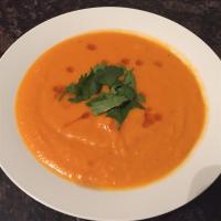 Spicy Sweet Potato and Coconut Soup_image