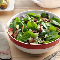 Spinach, Apple & Pecan Salad_image