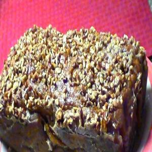 So moist pumpkin bread w/ brown sugar-pecan glaze_image