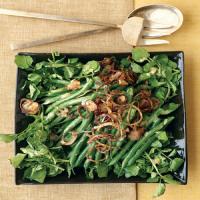 Green Bean, Watercress, and Crispy Shallot Salad_image