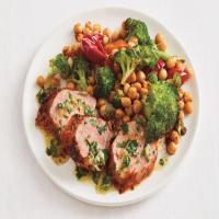 Sheet Pan Pork with Broccoli_image