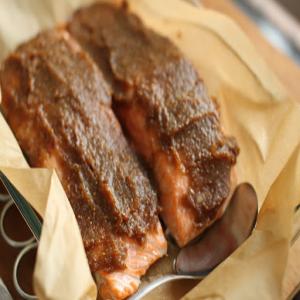 Fig Crusted Salmon Recipe - (4/5)_image