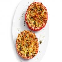 Baked Tomatoes with Goat Cheese_image