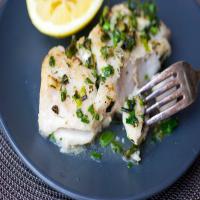 Pan-Seared Tilefish With Garlic, Herbs and Lemon_image