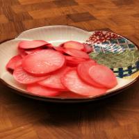 Easy Pickled Red Radishes image