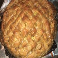 Caramel Topped Apple Pie image
