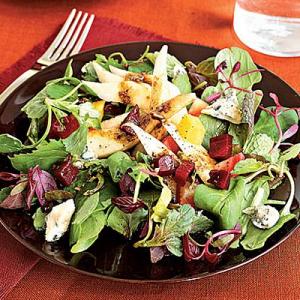 Pear, Beet & Gorgonzola Green Salad Recipe - (4.3/5) image