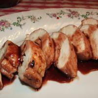 Baked Chicken with Special Raspberry Sauce_image
