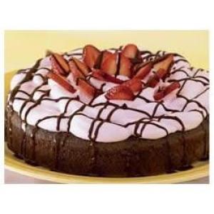 BAKER'S® ONE BOWL Chocolate-Strawberry Cake_image