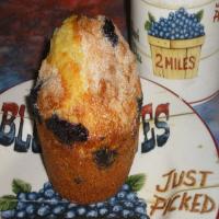Blueberries and Orange Muffins image