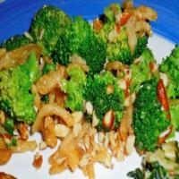 Broccoli With Almond Brown Butter image