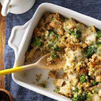 Chicken and Swiss Stuffing Bake image