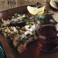 Grilled Monterey Sardines with Lemon and Herbs image